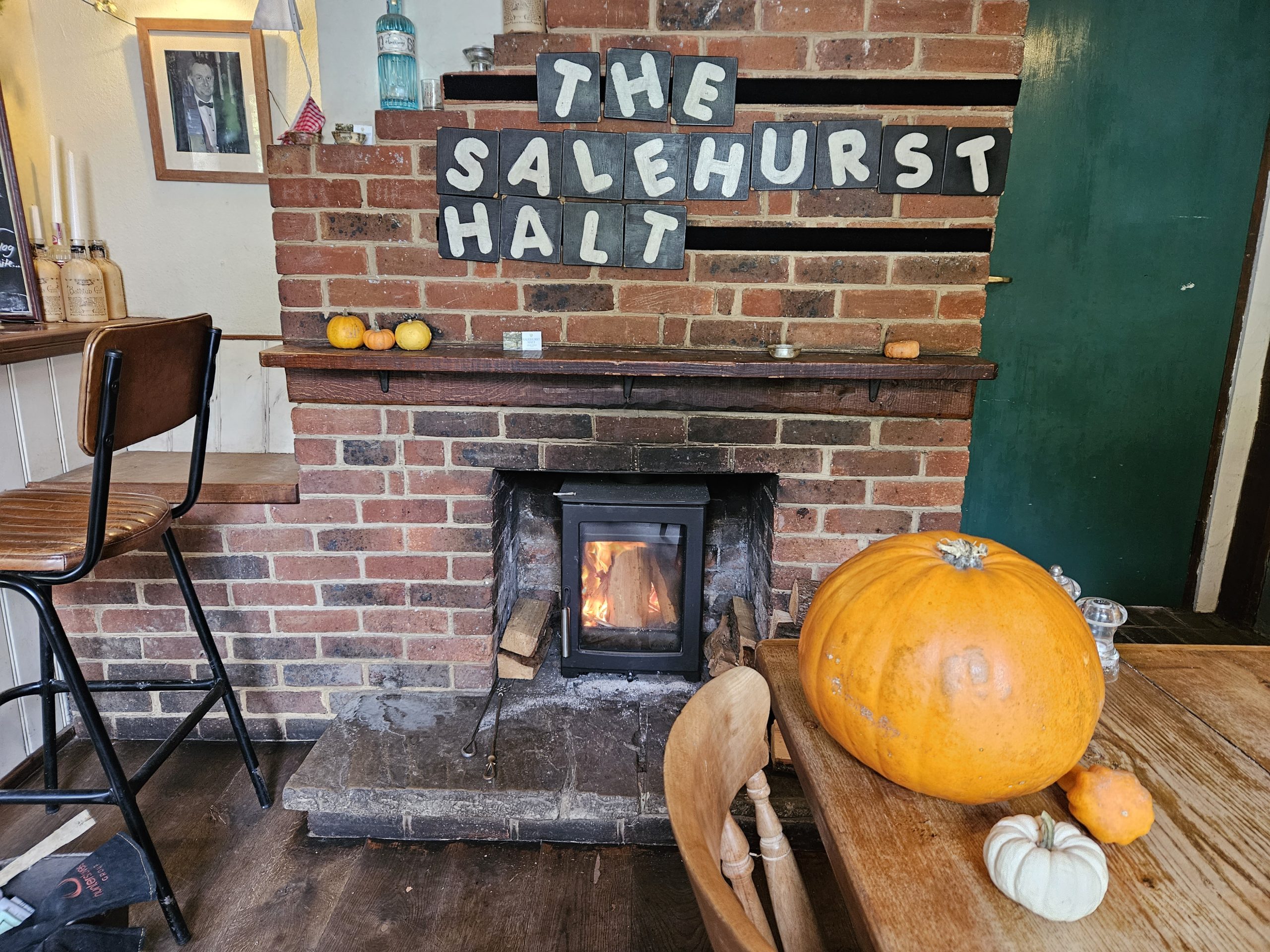 The Salehurst Halt at Halloween