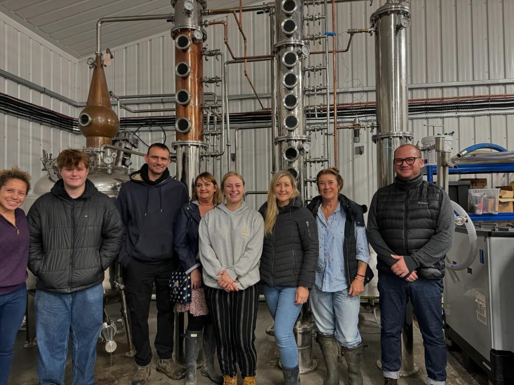 The Salehurst Halt visit Pleasant Land Distillery