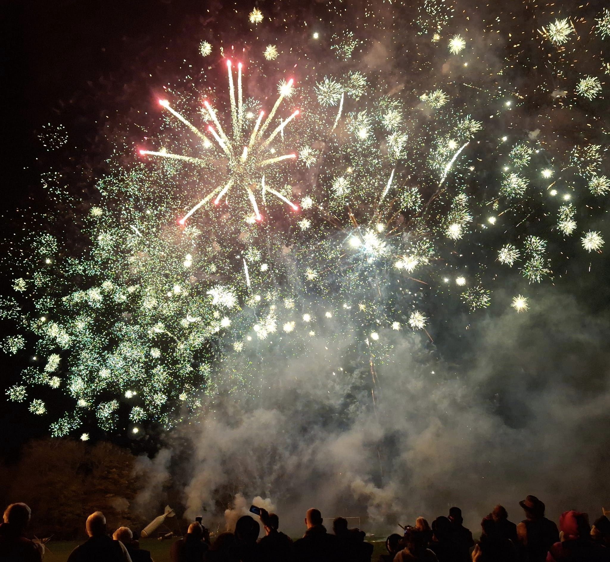 The fireworks at Robertsbridge