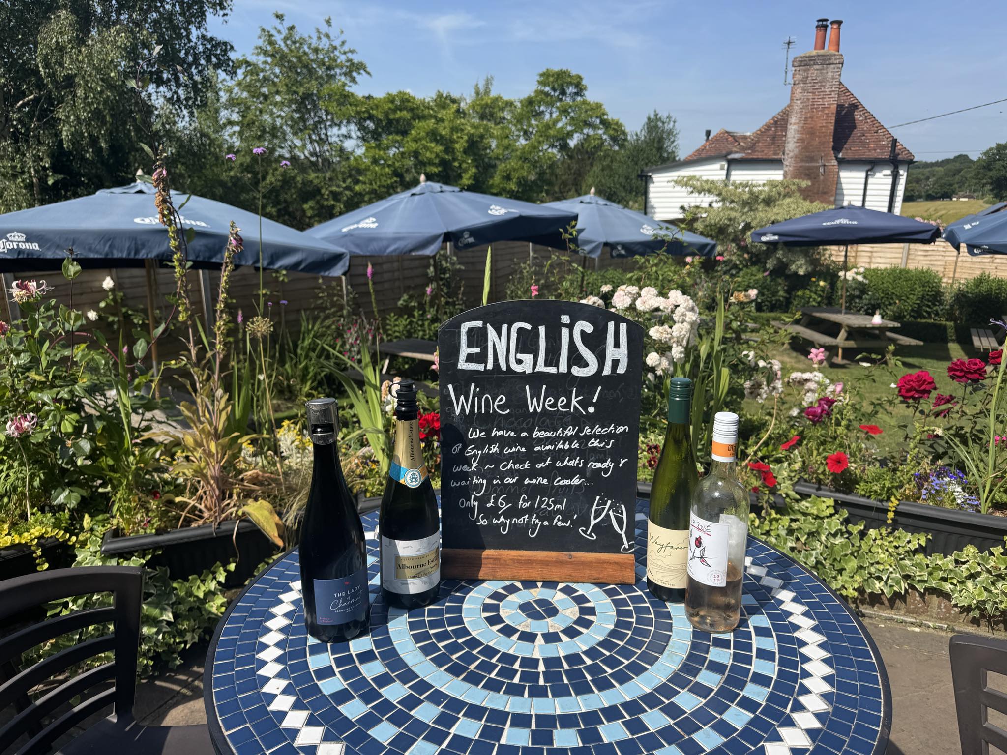English wines at the Salehurst Halt